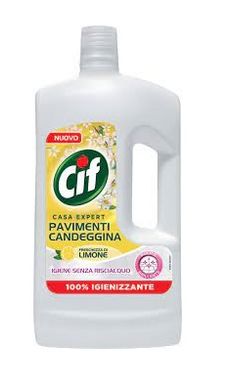 CIF Засіб для миття підлоги дезінфікуючий Лимон Pavimenti Expert Candeggina Limone 900 мл