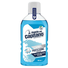 CAPITANO Ополаскиватель полости рта Защита десен и свежее дыхание Pasta Collutorio Protezione Alito / Gengive 400 мл