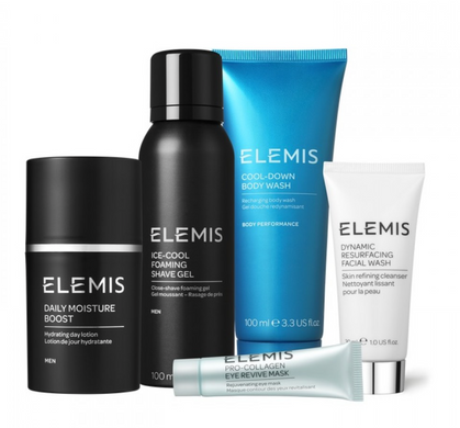 ELEMIS Kit: Men’s Traveller - Колекція догляду за шкірою для чоловіків у Тревел косметичці для Нього