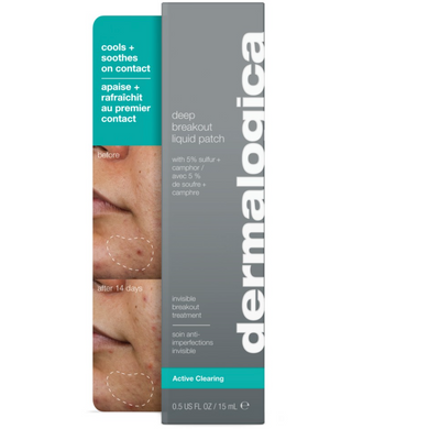 Dermalogica Deep Аcne Invisible Liquid Patch - Жидкий пластырь для лечения акне, 15 мл
