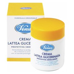 VENUS Крем молочный для лица защитный смягчающий с глицерином Crema Lattea Glicerinata Protettiva Emolliente 50 мл