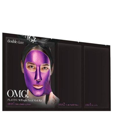 Double Dare OMG! Platinum Purple Facial Mask Kit Маска Сиреневая