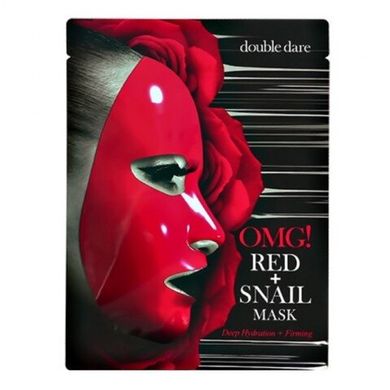 Double Dare OMG! Red + Snail Mask Маска Для Лица Тканевая