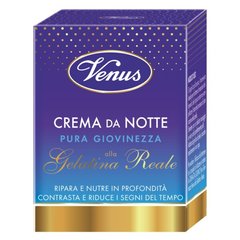 VENUS Крем ночной Pure Youth с маточным молочком Cr Notte Gelatina Reale Riparat 50 мл