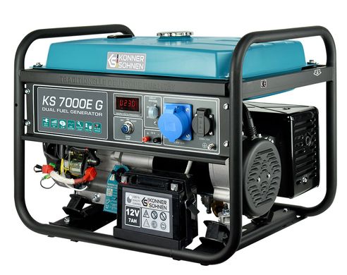 Könner & Söhnen Газобензиновий генератор KS 7000E G