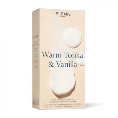 ELEMIS Kit: Warm Tonka & Vanilla Body Duo - Дуэт для тела Ароматный миндаль и ваниль