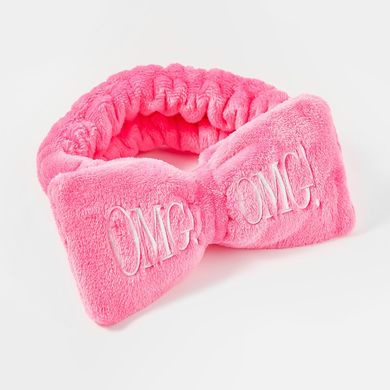 Double Dare OMG! Hair Band Hot Pink Бант-Пов'язка Для Фиксации Волос Яскраво-Рожевий