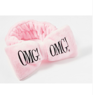 Double Dare OMG! Hair Band Light Pink Бант-Повязка Для Фиксации Волос Бледно-Розовый