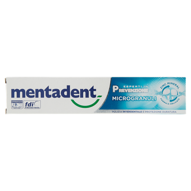 MENTADENT Зубная паста с микрогранулами Dentifricio Microgranuli 75 мл