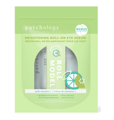 Patchology Гель-сыворотка для сияния кожи вокруг глаз Roll Model Brightening Roll On Eye Serum