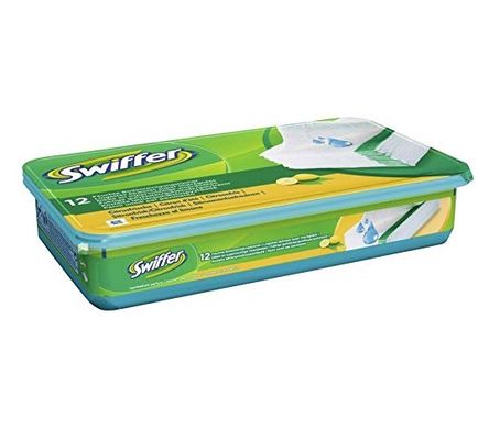 SWIFFER Заправка - серветка волога для прибирання підлоги Panni Wet Ricarica 12 шт