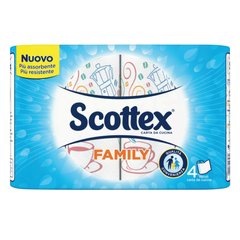 SCOTTEX Бумажные полотенца Asciugatutto Casa Family 4 шт