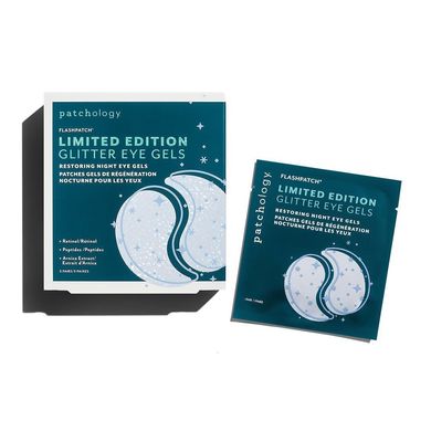 Patchology Ночные восстанавливающие патчи лимитированная коллекция Limited Edition FlashPatch® Restoring Night Glitter Eye Gels