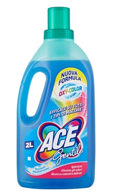 ACE Засіб дезінфікуючий для видалення плям Oxy-color Gentile Profumata Blu' Colorati-Deli 2 л