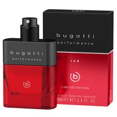 Bugatti Туалетна вода для чоловіків Performance Red 100ml