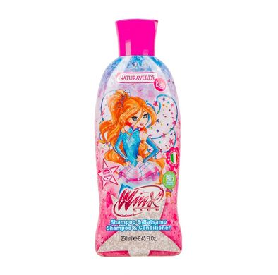WINX Дитячий шампунь і кондиціонер для дівчаток 2в1 Baby Shampoo Magia Di Frutti 250 мл