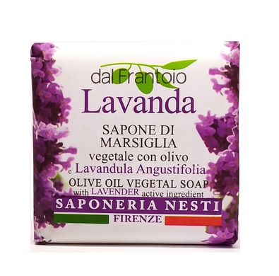 NESTI Мило з оливковою олією та екстрактом лаванди Saponetta Prof.Lavand Dal Frantoio con Olivo 100 г