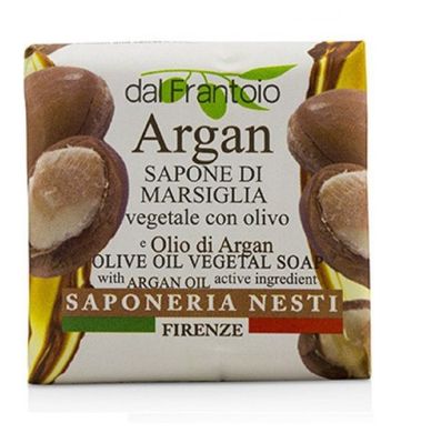 NESTI Мыло с оливковым маслом и аргановым маслом Saponetta Dante Dal Frantoio Argan con Olivo 100 г