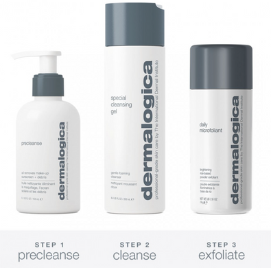 Dermalogica Best Cleanse + Glow - Набор Ежедневный уход Очистка и Сияние кожи