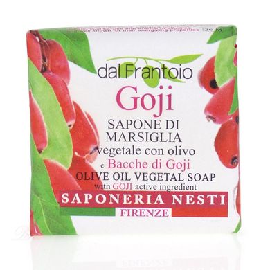 NESTI Мило з оливковою олією та екстрактом ягід годжі Saponetta Prof.Goji Dal Frantoio 100 г