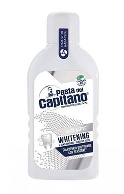 CAPITANO Ополіскувач Ox-Active відбілюючий для чутливих зубів Collutorio Whitening con Plasoone 400 мл