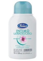 VENUS Гель для интимной гигиены деликатный с экстрактом мальвы Detergente Intimo Delicato con Estratto di Malva 200 мл