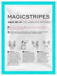 MAGICSTRIPES Wake Me Up Collagen Eye Patches Коллагеновые охлаждающие патчи для кожи вокруг глаз