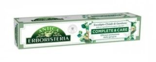 ANTICA Зубна паста Complete & Care з ефірними маслами евкаліпта і гвоздики Dentifricio Complete Care Eucal-C.Garofa 75 мл