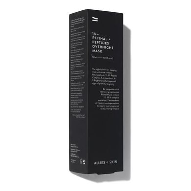 1A Retinal & Peptides Overnight Mask by Allies of Skin нічна крем-маска
