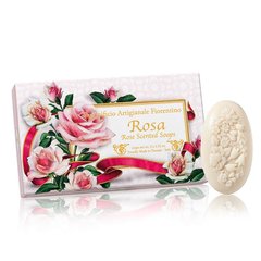 Saponificio Artigianale Fiorentino rose Набор мыла Роза 3*100гр