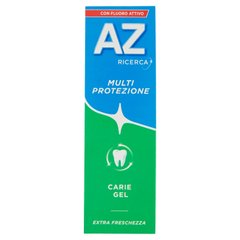 AZ Зубна паста-гель против кариеса Мультизащита с активным фтором Carie gel Multiprotezione con Fluoro Attivo 75 мл