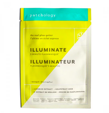 Patchology Маска для сияния кожи FlashMasque® Illuminate 5 Minute Sheet Mask