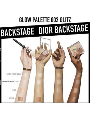 Dior Backstage Glow Face Palette 10g Палетка хайлайтров 002
