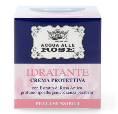 ACQUA ROSE Увлажняющий крем для лица Acqua alle Rose для сухой кожи лица 50 мл CREMA IDRATANTE P/SECCHE ROBERTS