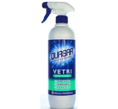QUASAR Спрей для мытья стеклянных поверхностей Vetri Completo+Ricarica 650 мл