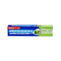 PEPSODENT Зубная паста с фтором Свежие травы Dentifricio al Fluoro Herbal Fresh 75+25 мл