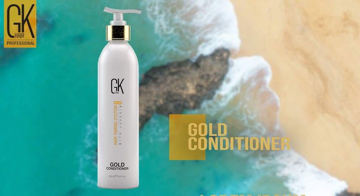 Global Keratin Лимитированная серия кондиционер с частицами золота Gold Conditioner