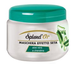 SPLENDOR Маска для сухих волос Алоэ-кератин Maschera Aloe-Keratina Secchi 500 мл