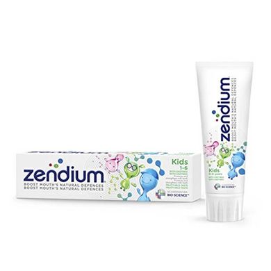ZENDIUM Зубная паста для детей 1-6 лет Dentifricio Junior 75 мл