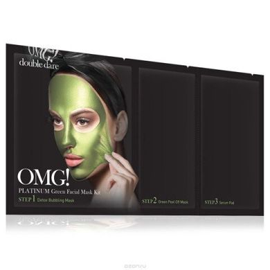 Double Dare OMG! Platinum Green Facial Mask Kit Маска Зелена